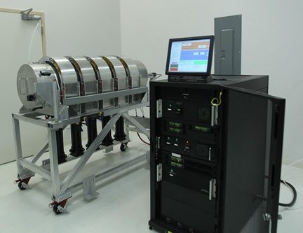 The MTAS is composed of the Magnetic Thermal Annealing Unit along with its computer driven System controller
