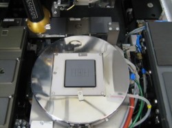 Figure 3 A typical SiC Substrate Vacuum Chuck on the FC150 Stage